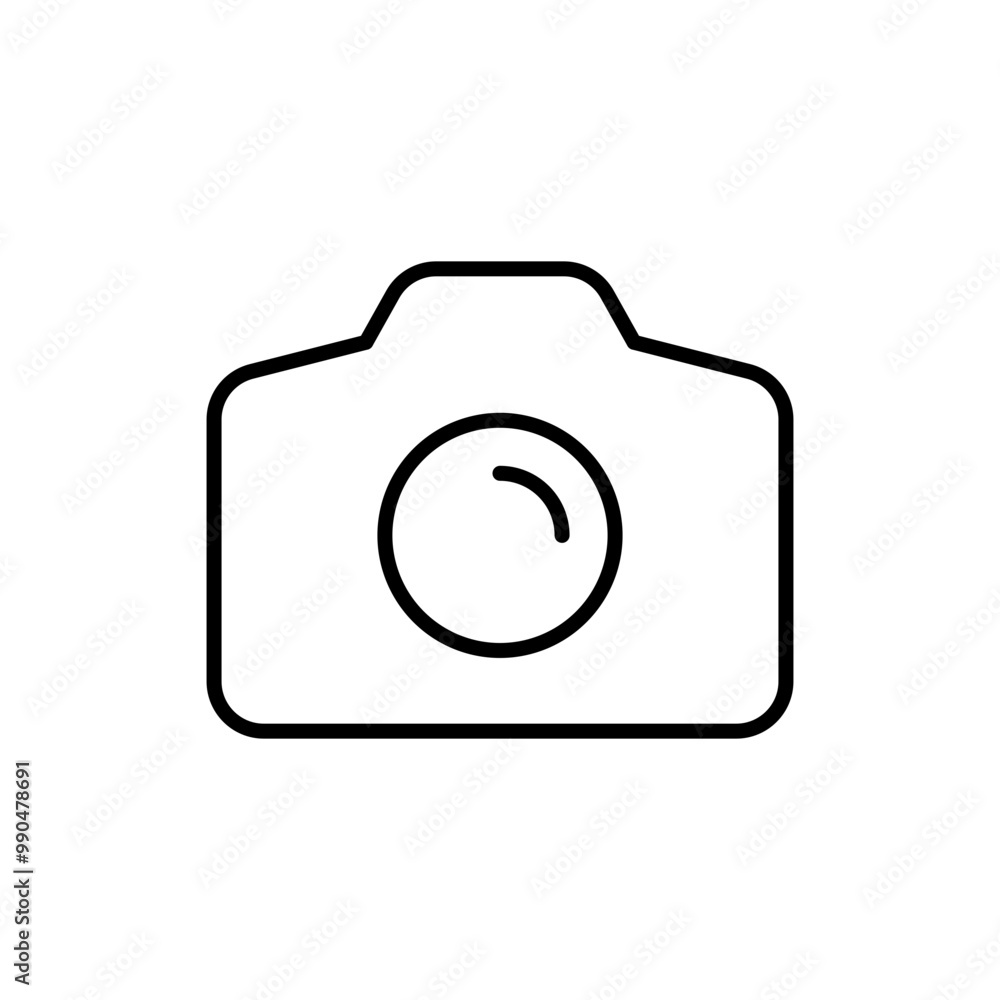 Outline camera icon Outline camera icon