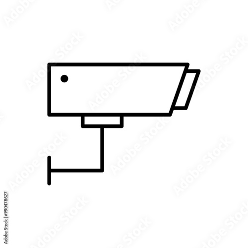 Surveillance video camera icon