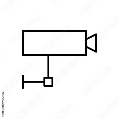Video surveillance icon