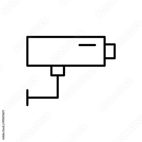 CCTV video camera icon