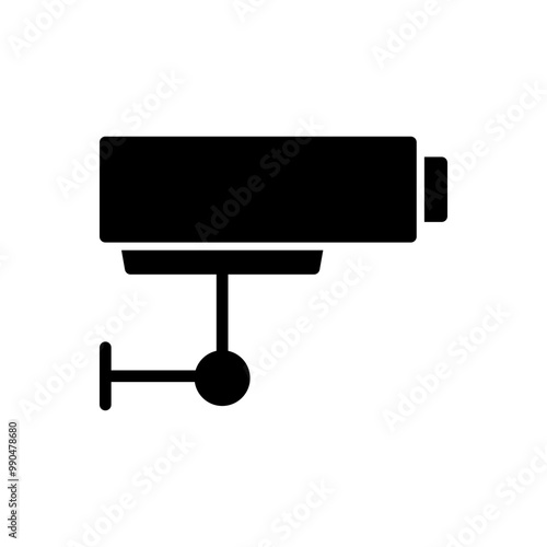 Isolated CCTV video camera