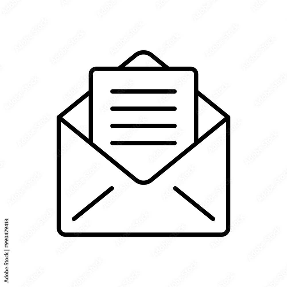 Isolated mail icon Isolated mail icon