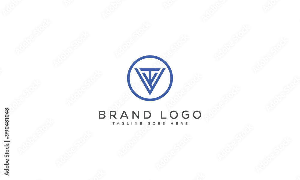 letter VT logo design vector template design for brand. letter VT logo design vector template design for brand.
