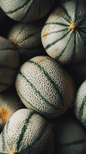 Close up of melons