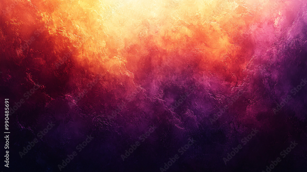 Naklejka premium Abstract warm gradient background with serene and tranquil atmosphere, suitable for halloween or thanksgiving template design.