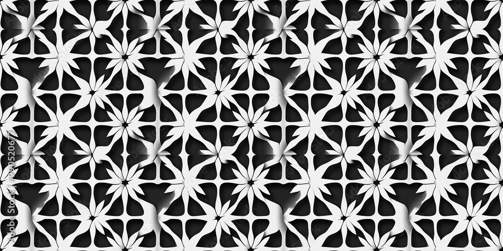 CNC pattern with a precision, mechanical design. seamless background pattern CNC pattern with a precision, mechanical design. seamless background pattern