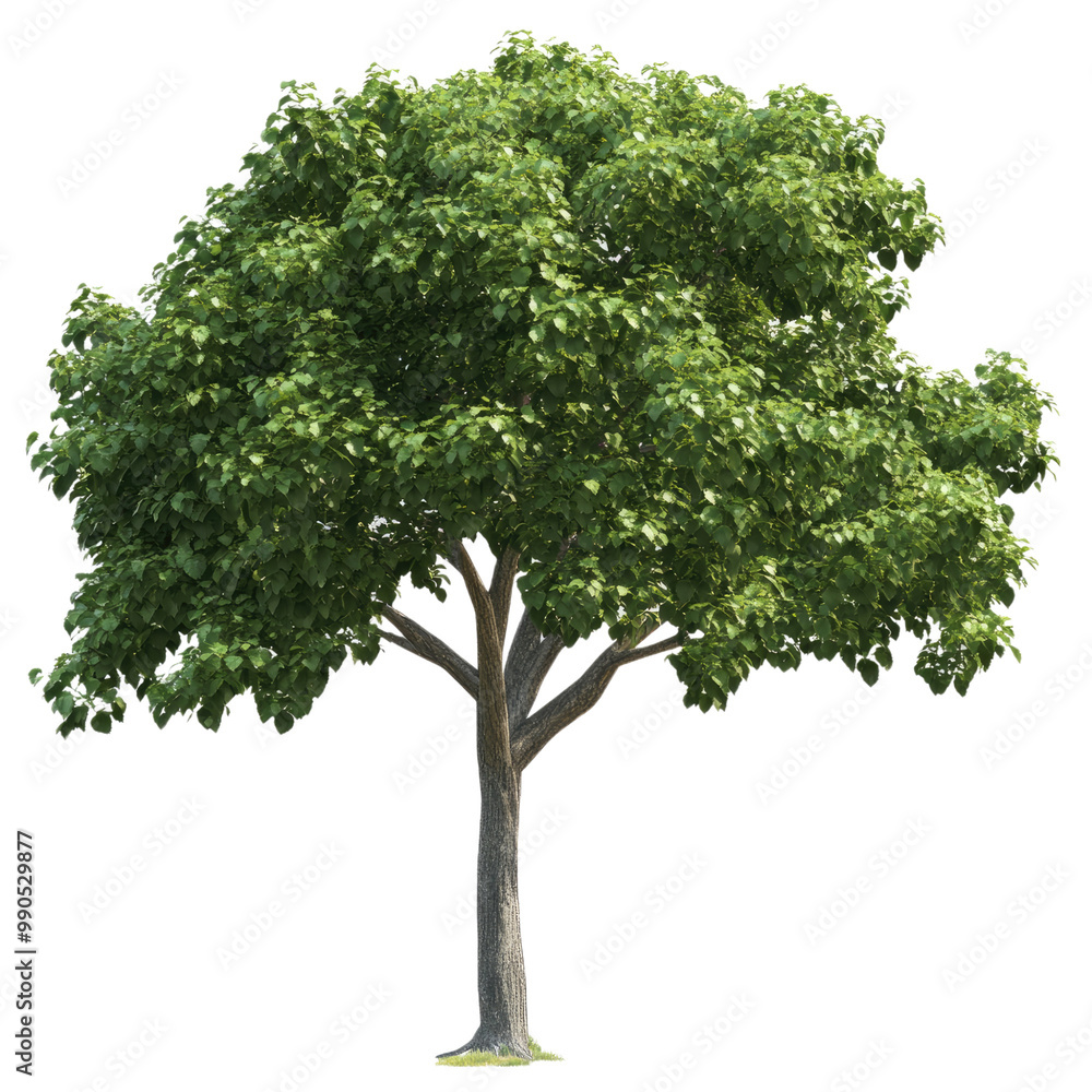 Obraz premium green tree, png clipart with Transparent background