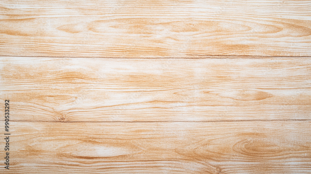 Fototapeta premium Natural light wood texture background with subtle grain patterns and warm tones