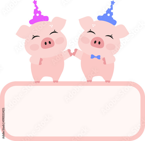 Pig Name Tag