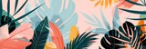 Modern Boho. Beauty and Care in Floral Collection of Abstract Home Elements