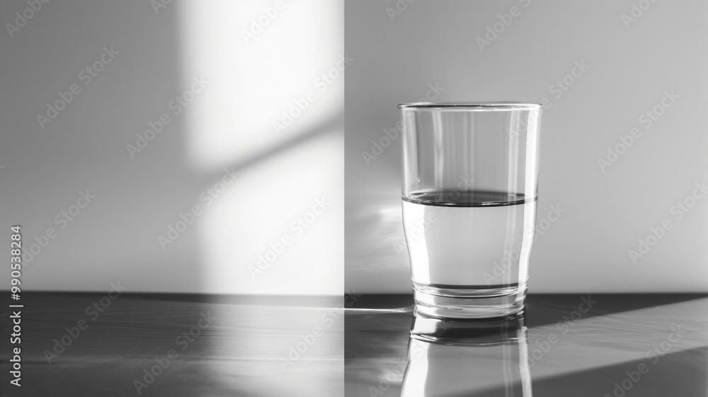 purity mineral water in the glass purity mineral water in the glass