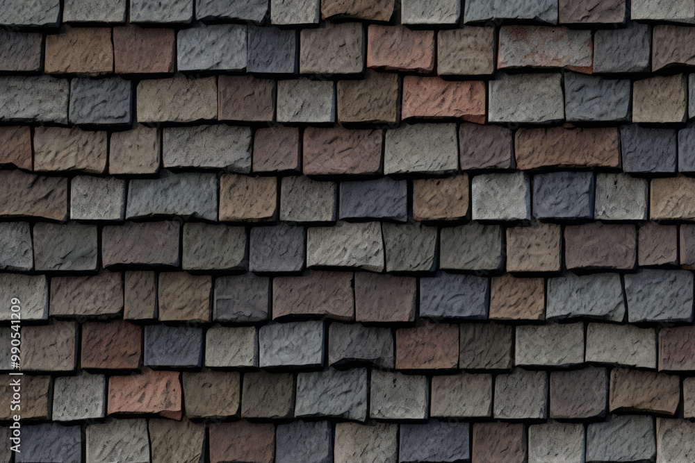 Processed collage of slate roof tiles surface texture. Background for banner, backdrop or texture Processed collage of slate roof tiles surface texture. Background for banner, backdrop or texture