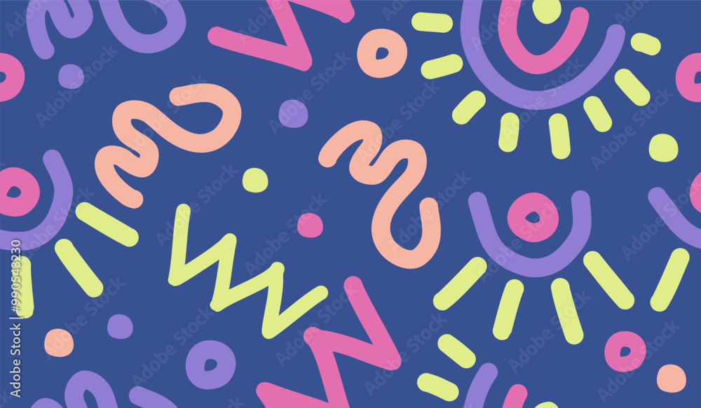 Abstract background with hand drawn pattern design Abstract background with hand drawn pattern design