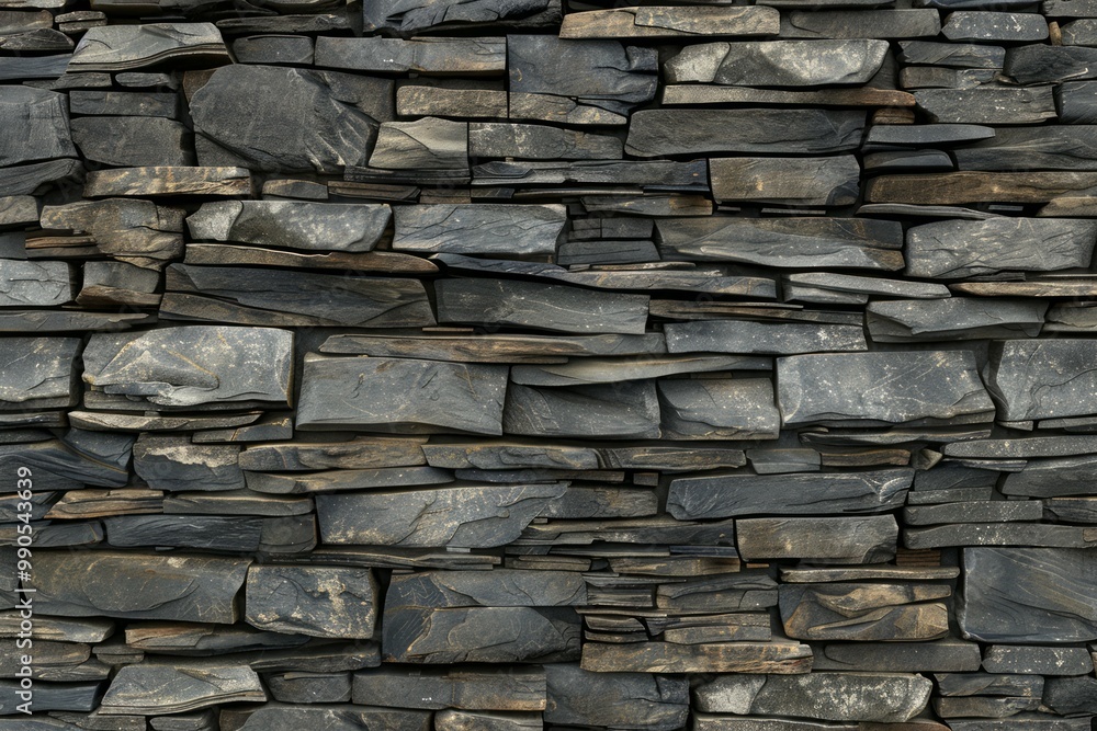 Photo of Old grey long stone wall. Background texture for backdrops or mapping Photo of Old grey long stone wall. Background texture for backdrops or mapping