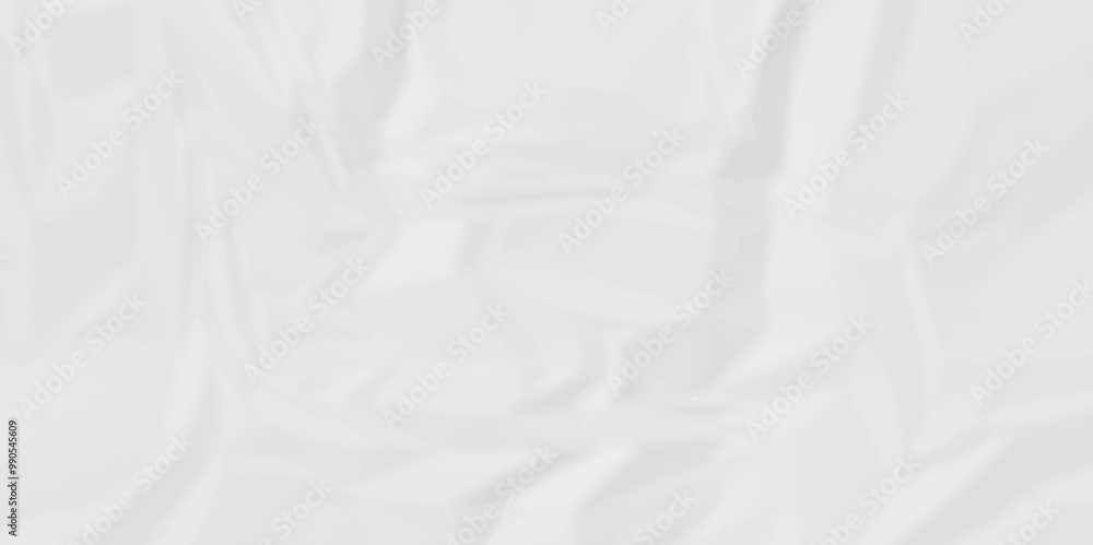Vector empty white crumple creased blank sheet retro old paper texture. rough vintage wrinkled crumpled grunge background. Vector empty white crumple creased blank sheet retro old paper texture. rough vintage wrinkled crumpled grunge background.