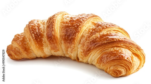 Three Golden Croissants photo