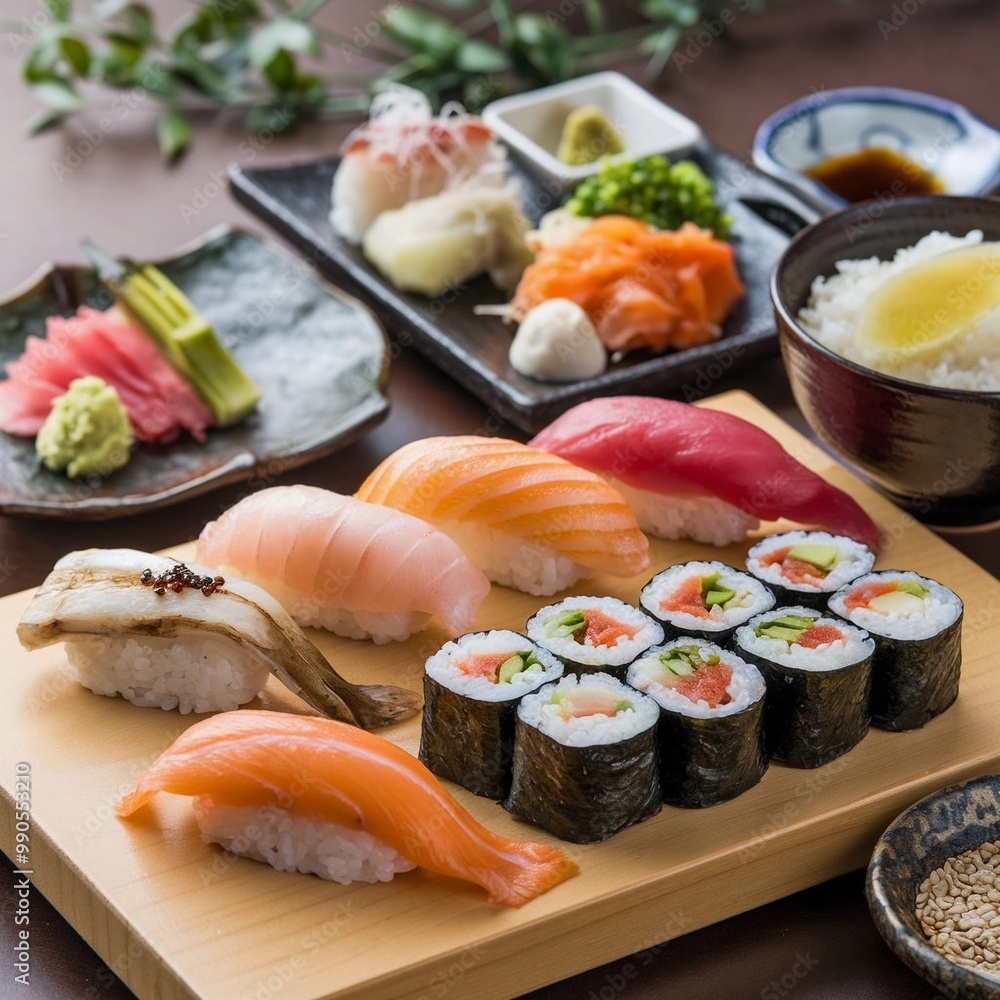 sushi and chopsticks photo sushi and chopsticks photo