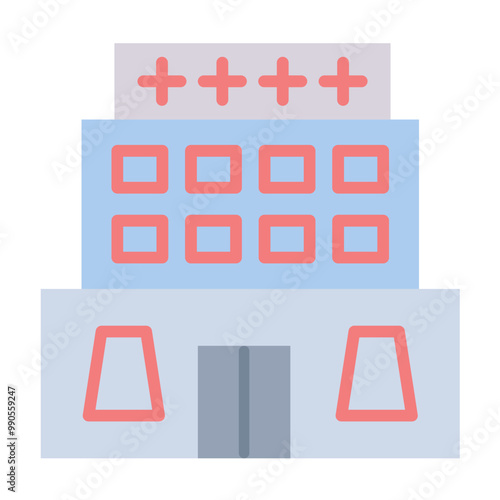 Vector Design Clinic Icon Style