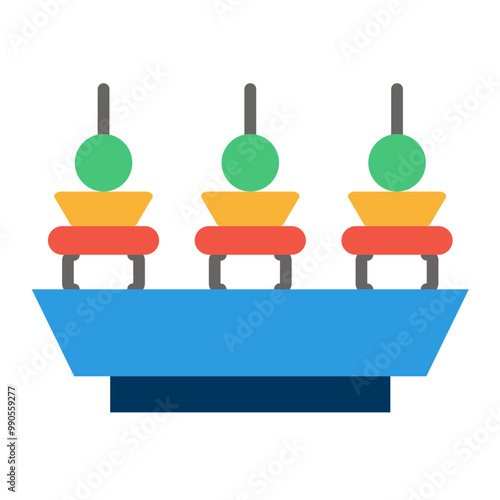 Vector Design Appetizer Icon Style