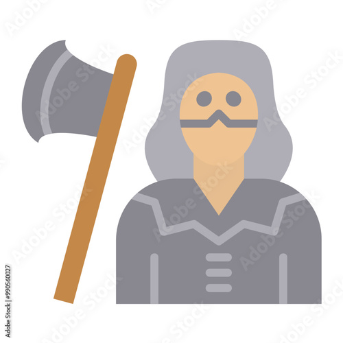 Vector Design Executioner Icon Style