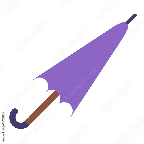 Vector Design Closed Umbrella Icon Style