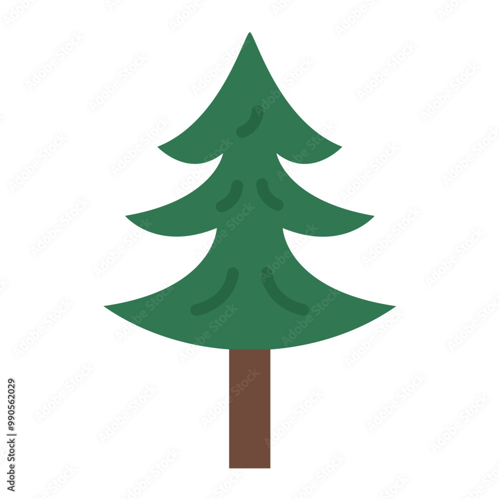 Fototapeta premium Vector Design Pine Tree Icon Style