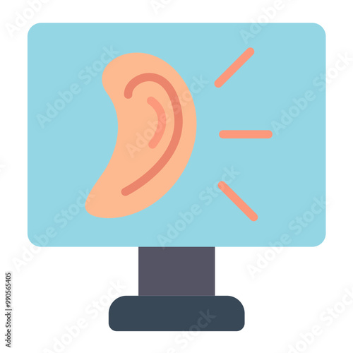 Vector Design Event Listener Icon Style