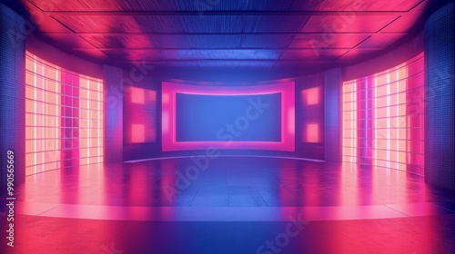 News Studio  Backdrop For TV Shows.