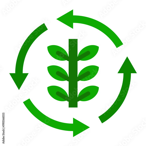 Vector Design Continuous Updating Icon Style