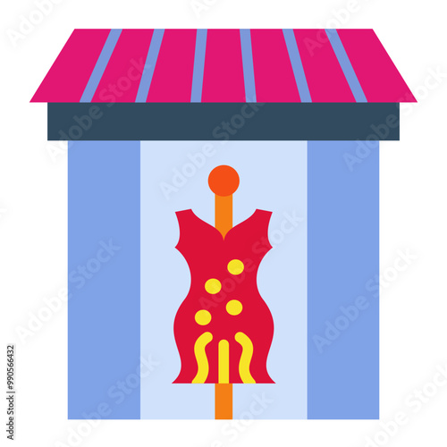Vector Design Window Display Icon Style