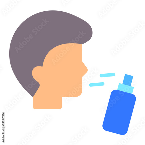 Vector Design Oral Icon Style