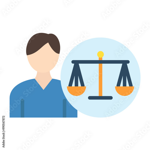 Vector Design Ethical Responsibility Icon Style