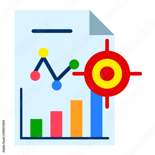 Marketing Strategy Icon Style