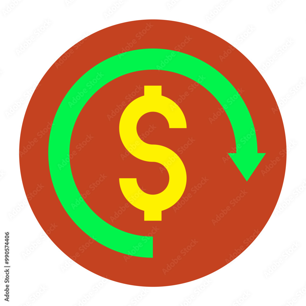 Money Back Guarantee Icon Style Money Back Guarantee Icon Style