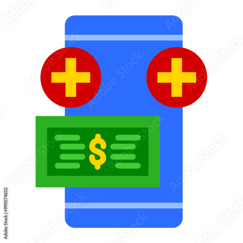 Prepaid Top Up Icon Style