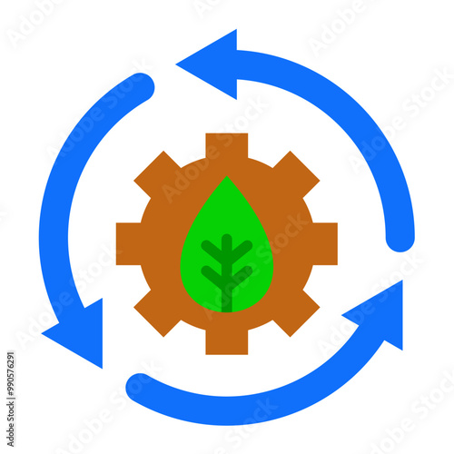 Sustainable Energy Icon Style