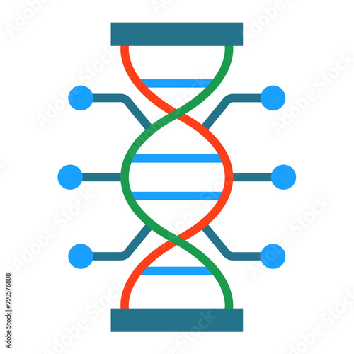 Genetic Engineering Icon Style