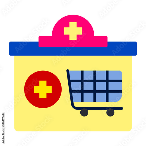 Medical Ecommerce Icon Style