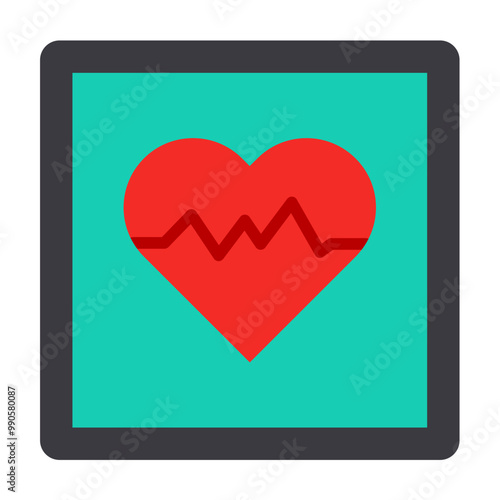 Defibrillator Icon Style