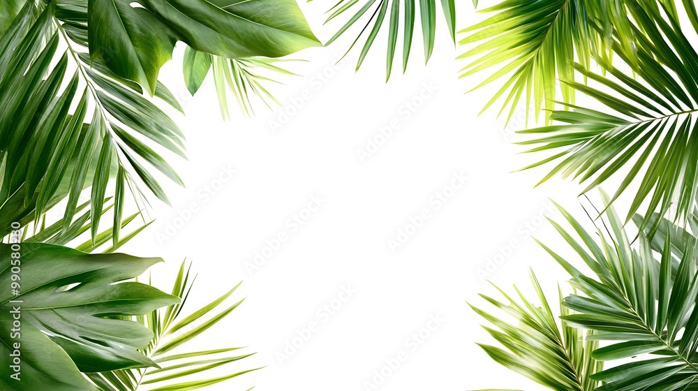 Tropical Leaf Frame Tropical Leaf Frame