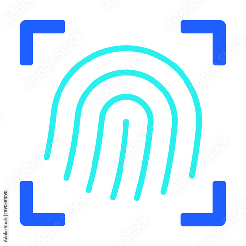 Biometrics Icon Style