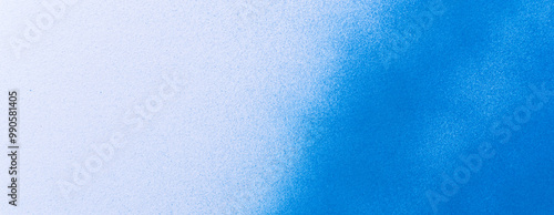 スプレー塗料で塗られた青色の背景