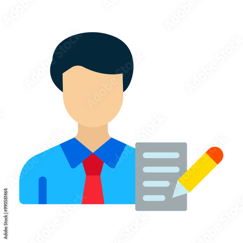 Copywriter Icon Style
