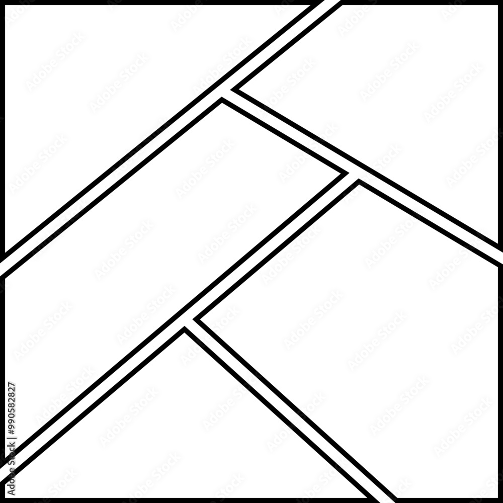 Square Comic Page Halftone Background Line Style Square Comic Page Halftone Background Line Style