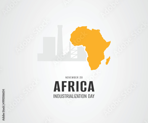 Africa Industrialization Day Vector illustration