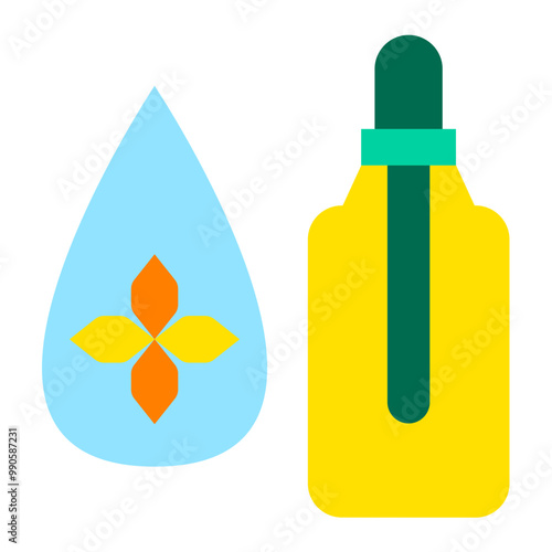 Essentail Oil Icon Style
