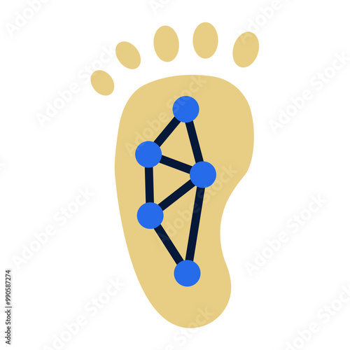 Reflexology Icon Style