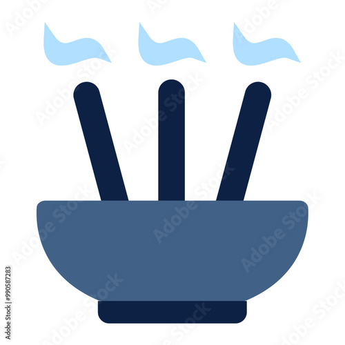 Incense Sticks Icon Style