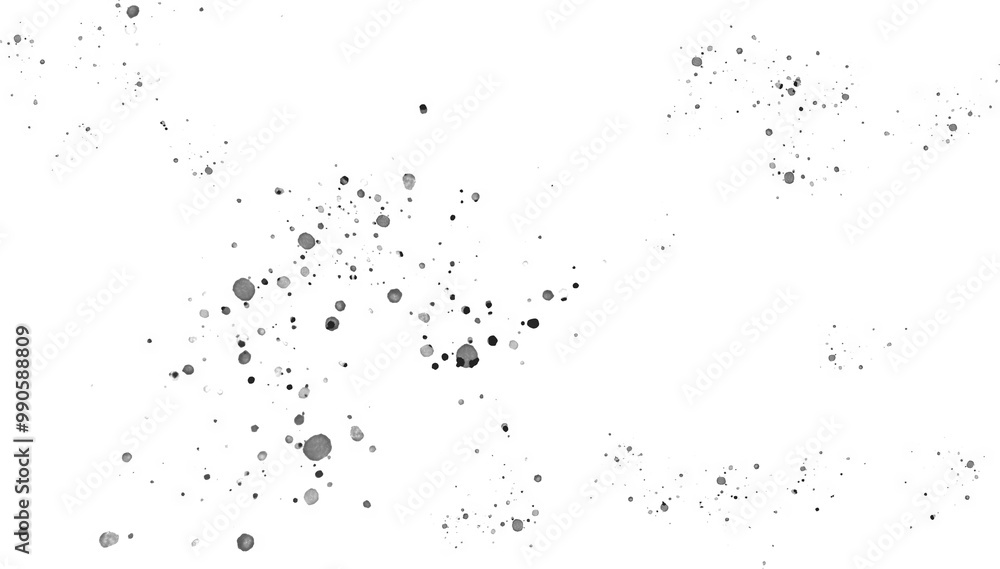 Splatter dots on transparent background. Splatter dots on transparent background.