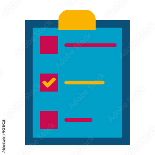 Vaccination Certificate Icon Style